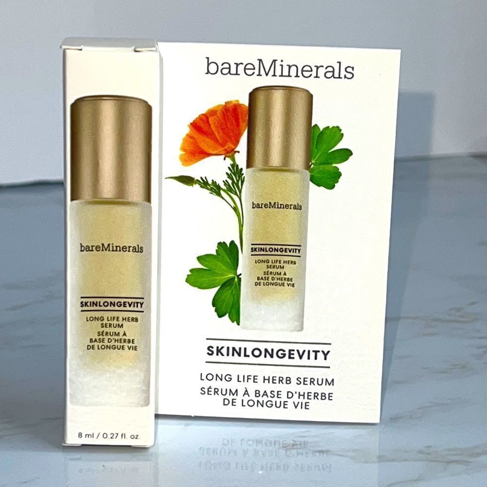 $9🌟 bareMinerals Skinlongevity Long Life Herb Serum
